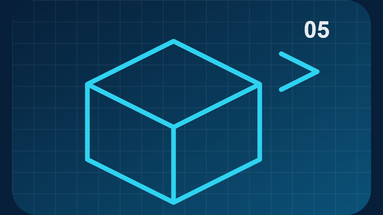 Comprensión espacial en tres dimensiones